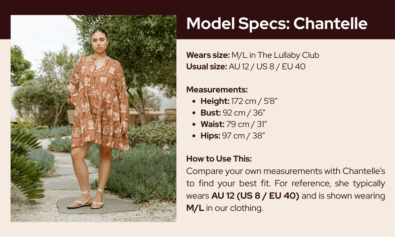 Model fit guide image