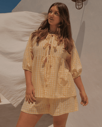 Lemon Gingham