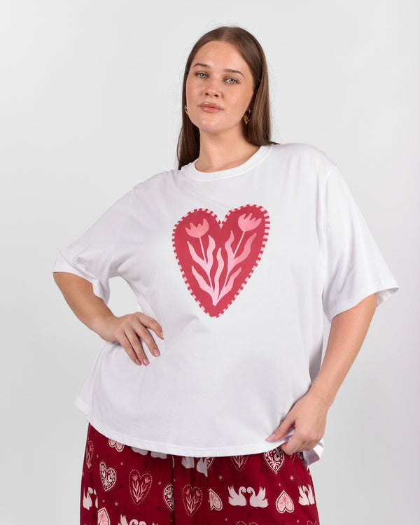 Essentials Tee | Sweetheart