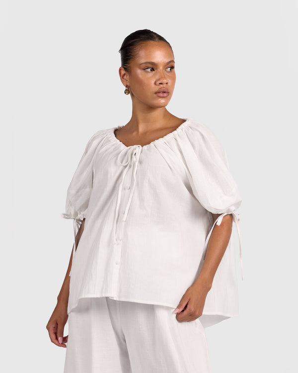 Harvey Top | White