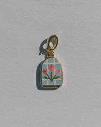 Flower Portrait Charm