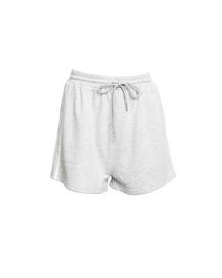 Essentials Track Shorts | Grey & White