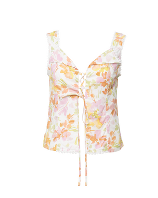 Robyn Top | Pastel Petals