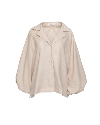 Long Sleeve Matilda Shirt | Oat