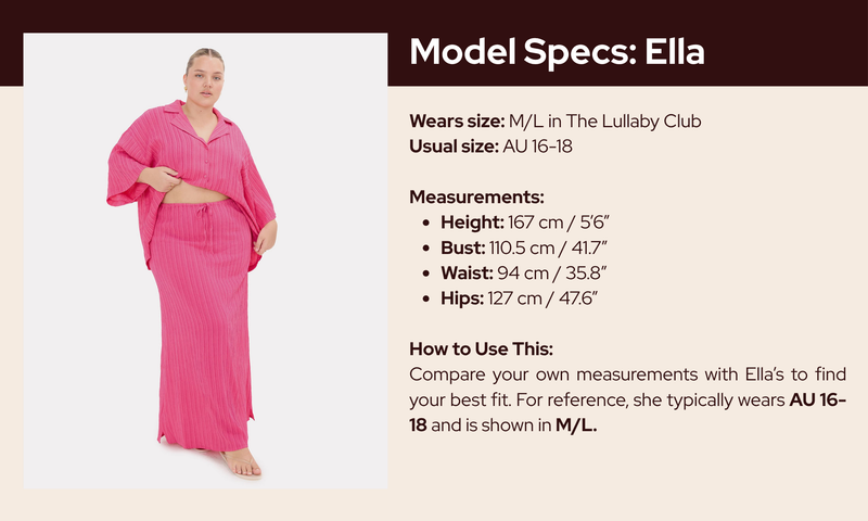 Model fit guide image