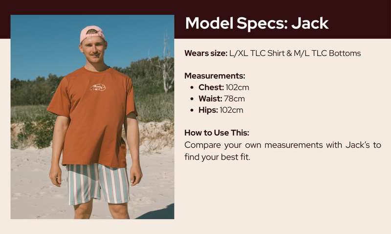 Model fit guide image