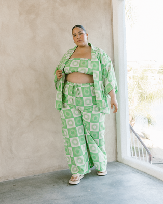 Pearl Lounge Pants | Green Sol