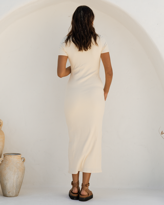 Mila Maxi Dress | Vanilla