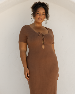 Mila Maxi Dress | Chocolate