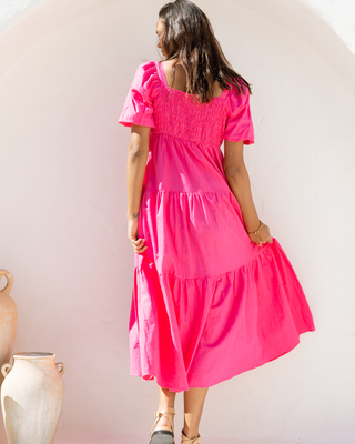 Lotus Maxi Dress | Pink