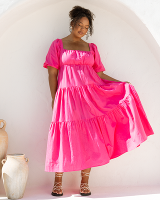 Lotus Maxi Dress | Pink