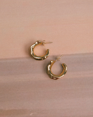 Anais Hoop Earrings | Gold