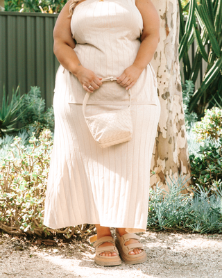 Parker Maxi Skirt | Beige