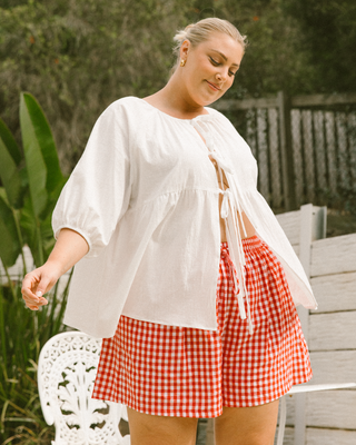 Matilda Shorts | Red Gingham (PRE-ORDER)