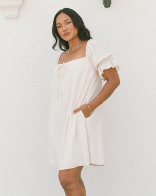 Millie Mini Dress | Cream