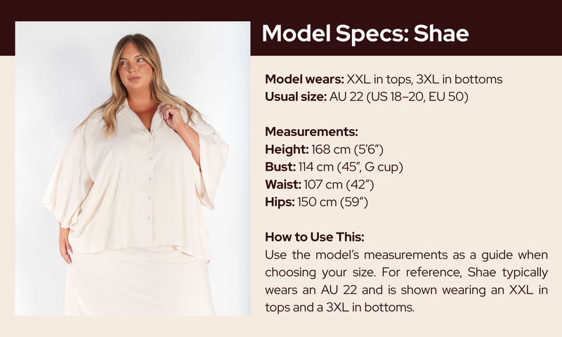 Model fit guide image