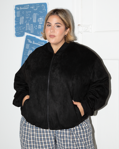 Lucia Bomber | Black