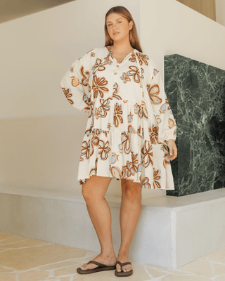 Avalon Smock Dress | Dusk