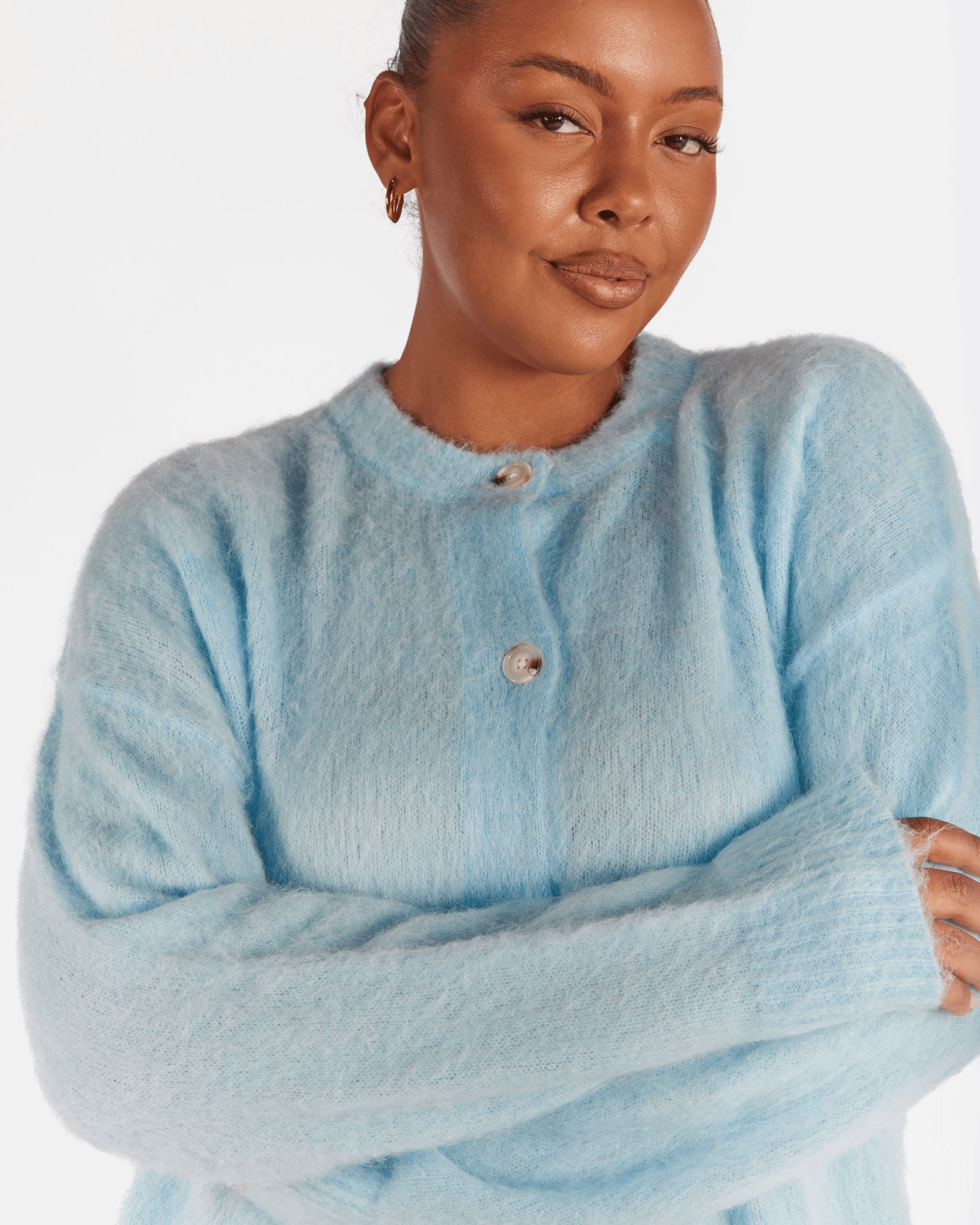 Courtney Cardi in Blue | Women's Knit Cardigan AU Sizes 6–26 | The