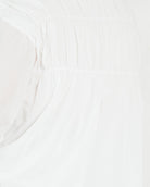 Daisy Smock Top in White - 100% Cotton Long Sleeve Top - The Lullaby Club