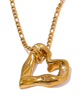 Heartstrings Necklace | Gold