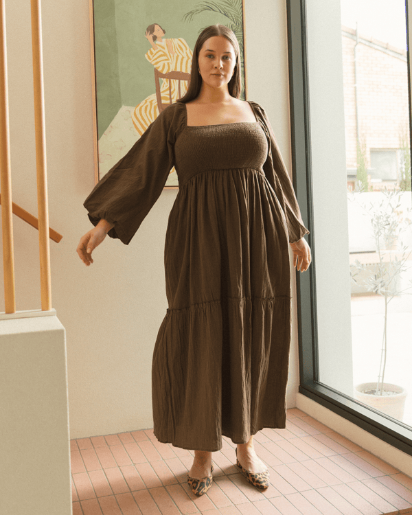 Izzy Maxi Dress | Chocolate
