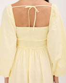Izzy Maxi Dress in Yellow | Size Inclusive Maternity Wear | The Lullaby Club