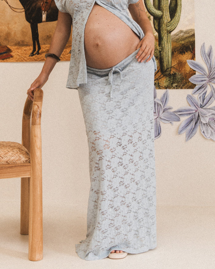 Lacey Skirt | Blue Lace