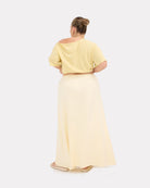 Mia Skirt in Lemon | Maternity & Postpartum Friendly Skirt | The Lullaby Club