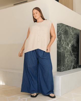 Remi Vest | Beige