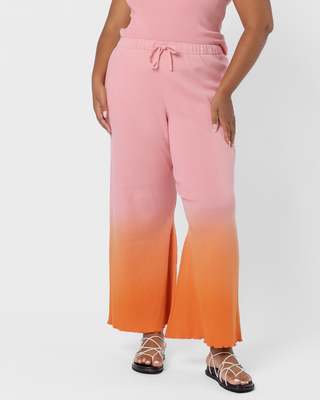 WAREHOUSE SALE | Hazel Knit Pants | Sunset Ombre