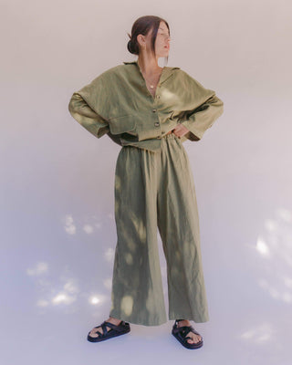 Women's Lounge Pants // Olive - The Lullaby Club