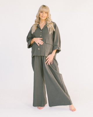 The Lullaby Club_Womens Lounge Pants_Cotton/linen lounge pants