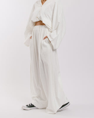 The Lullaby Club_Womens Lounge Pants_Cotton/linen lounge pants