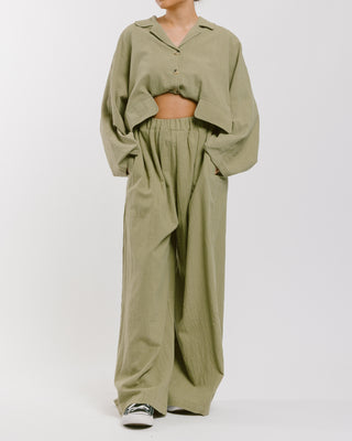 The Lullaby Club_Womens Lounge Pants_Cotton/linen lounge pants