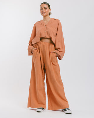 The Lullaby Club_Womens Lounge Pants_Cotton/linen lounge pants